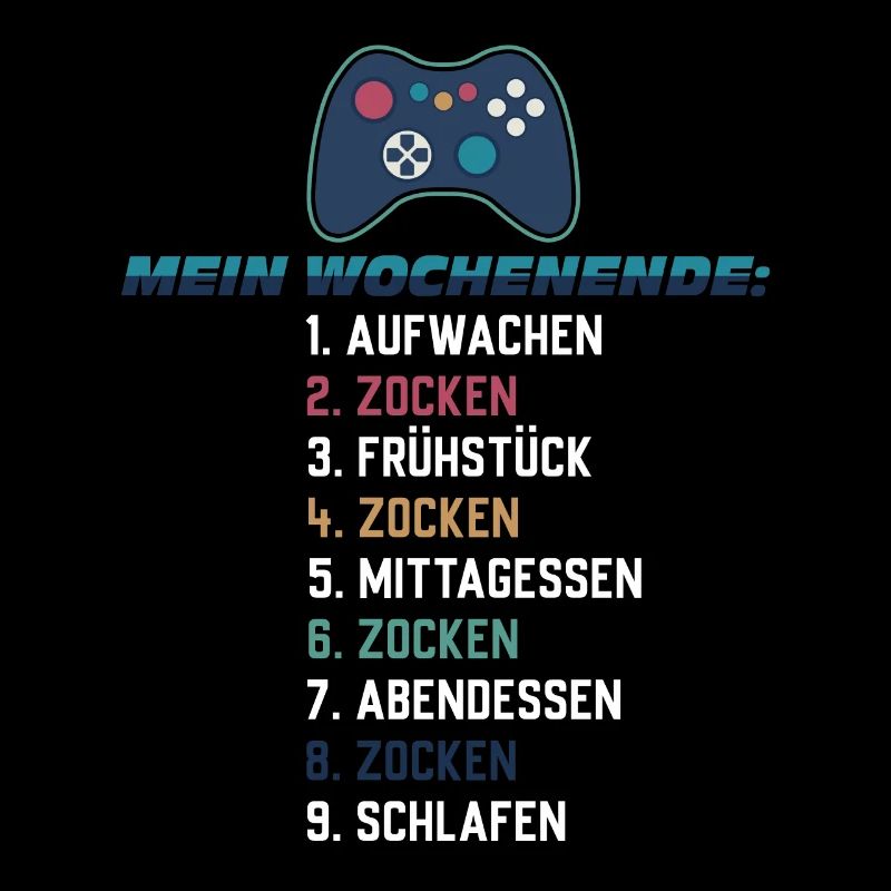 Mein Wochenende Zocken Gaming Liste Controller