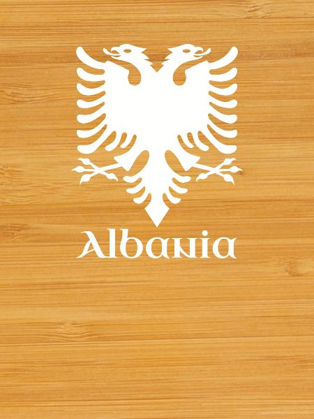 Drapeau albanais « albanais »