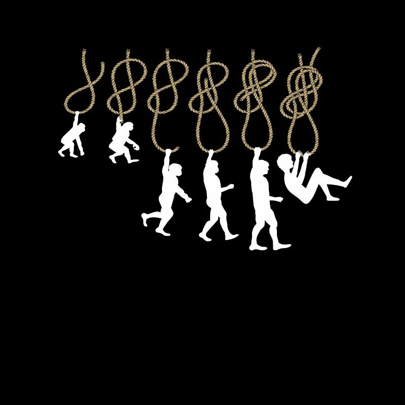 Evolution Klettern Kletterknoten Achter Knoten