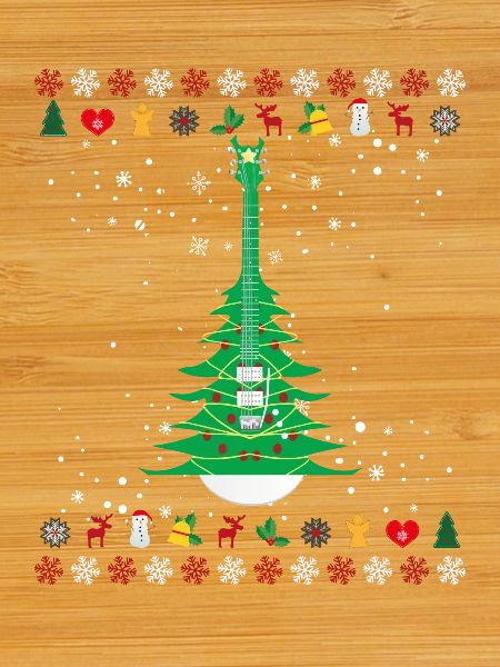 Guitar Christmas Tree