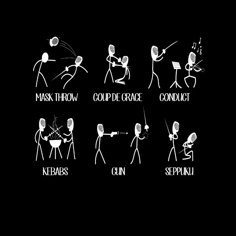 Fencing funny movements in fencing