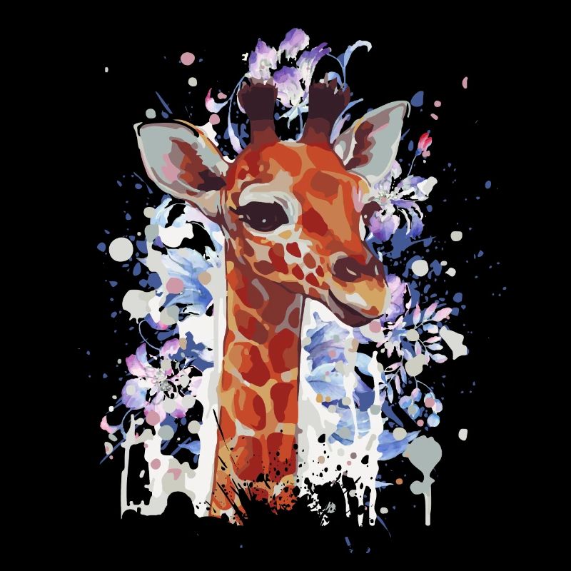 Giraffe - Giraffe Baby - Cool Giraffe