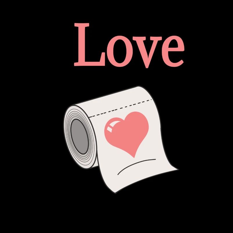 J’aime le papier toilette