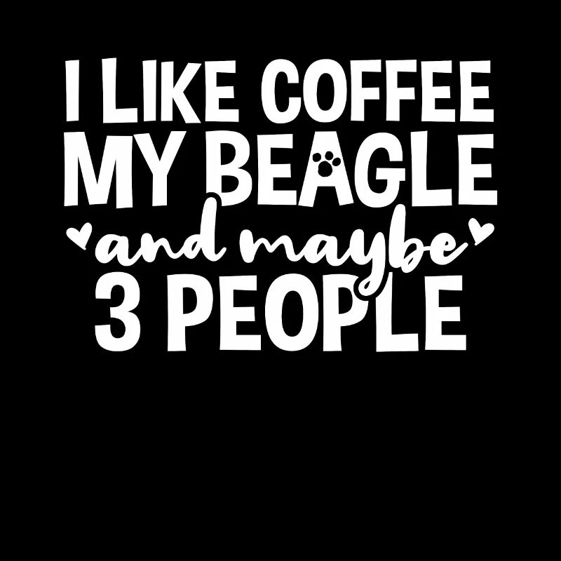 Buveurs de café Beagle