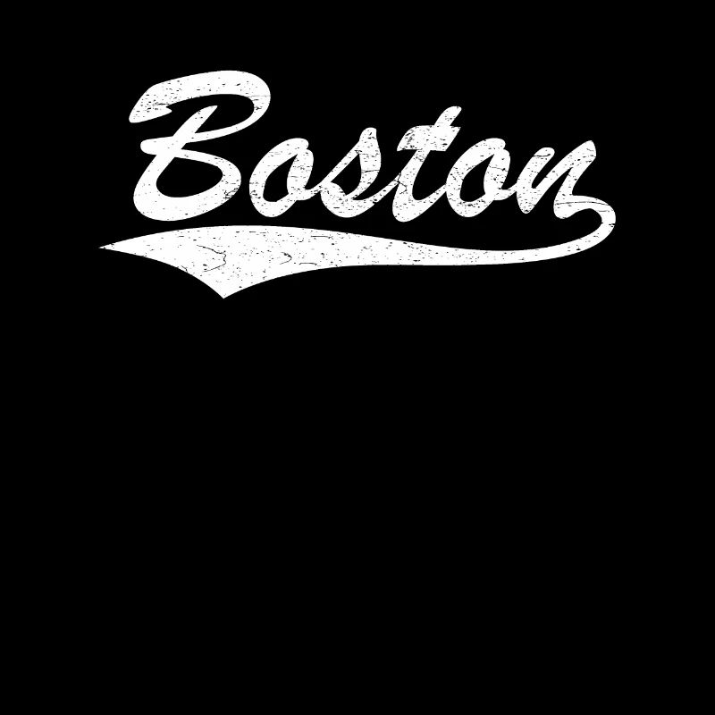 Boston Script Vintage Logo
