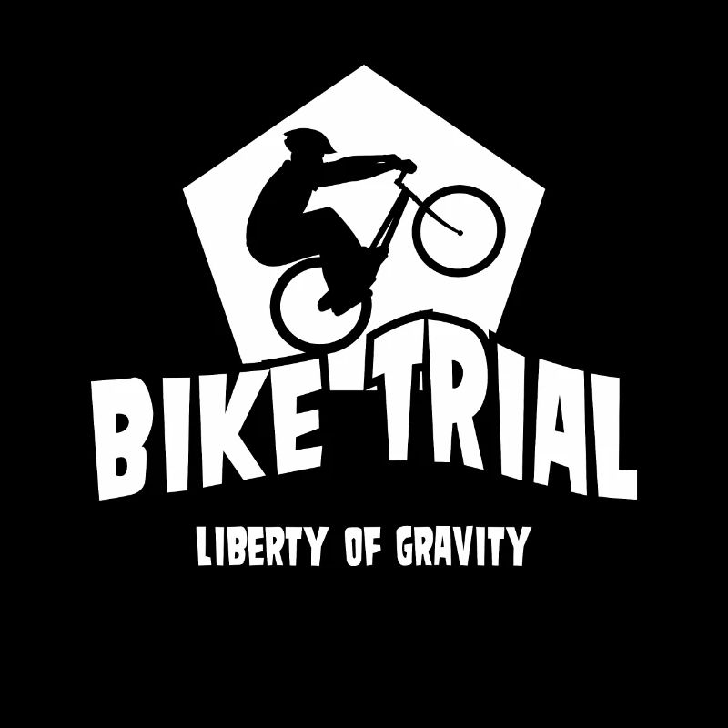 Liberté de gravité avec le trial à vélo