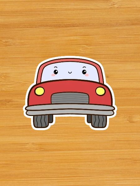 Dessin animé automobile