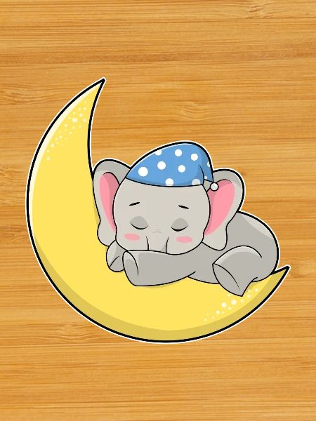Lune éléphant