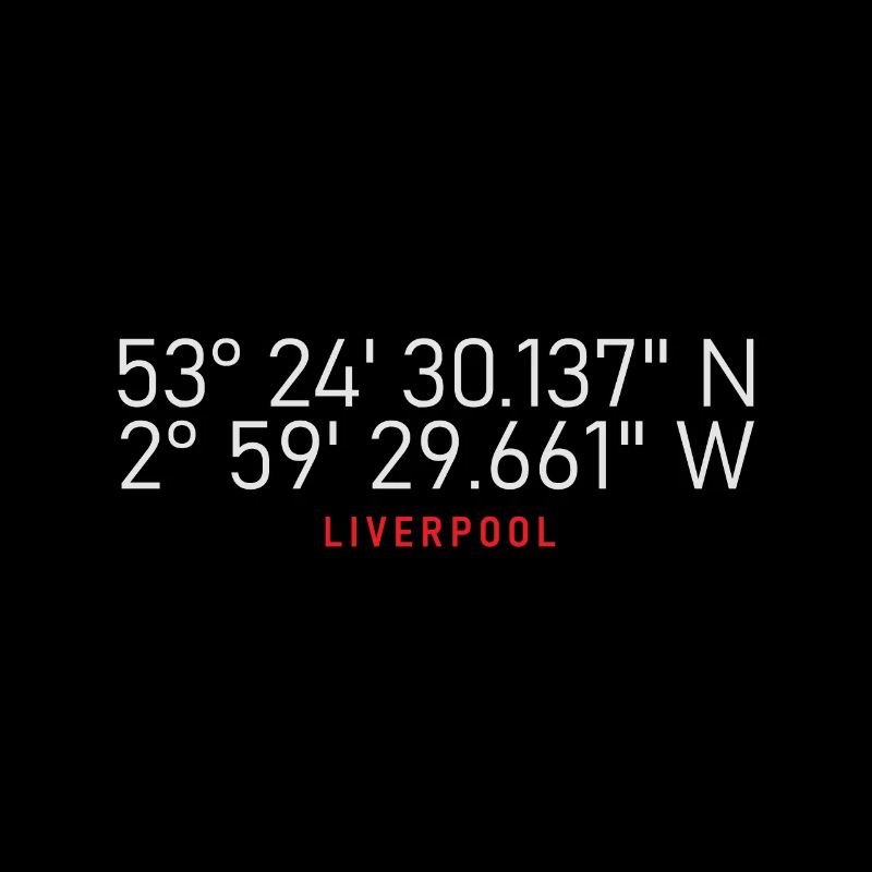 Liverpool Coordinates Emblem