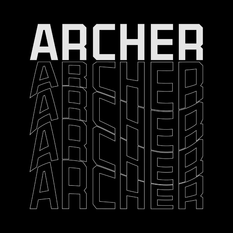Archer Grid Lettering