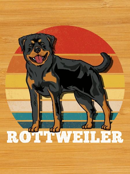 Rottweiler Retro