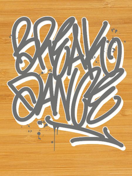 Breakdance Graffiti
