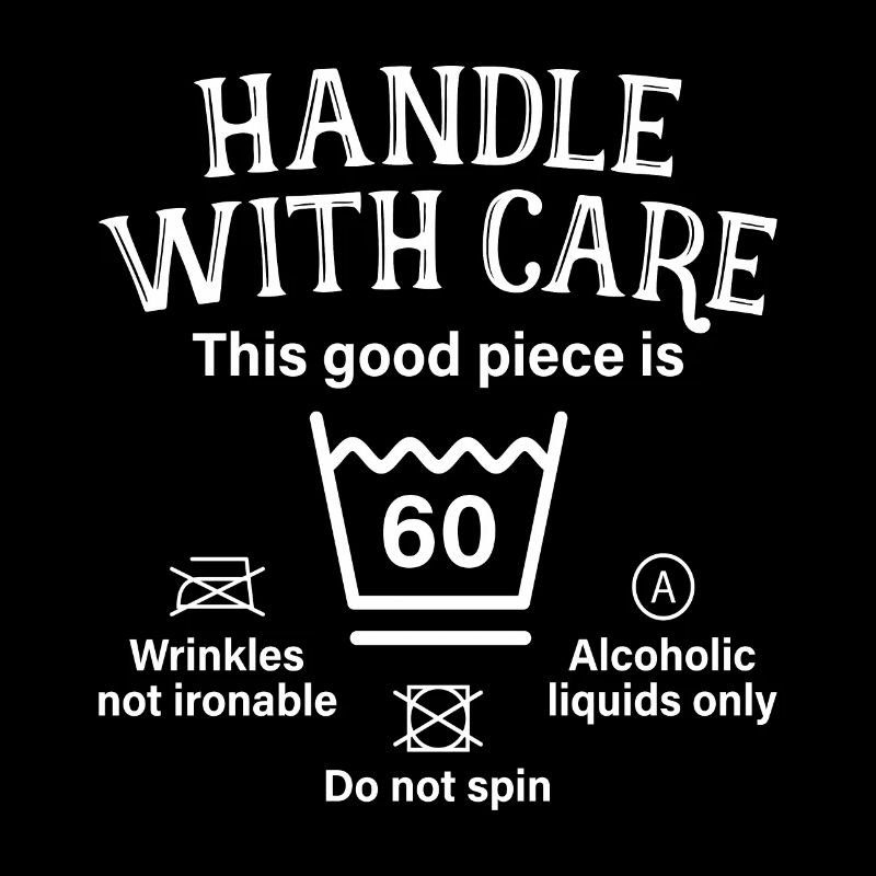 Handle With Care 60th Birthday Gift