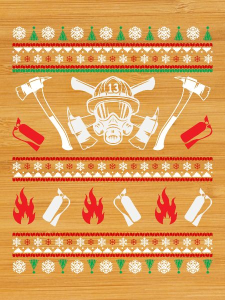 Pompiers Ugly Christmas