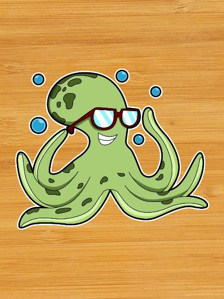 Krake Brille