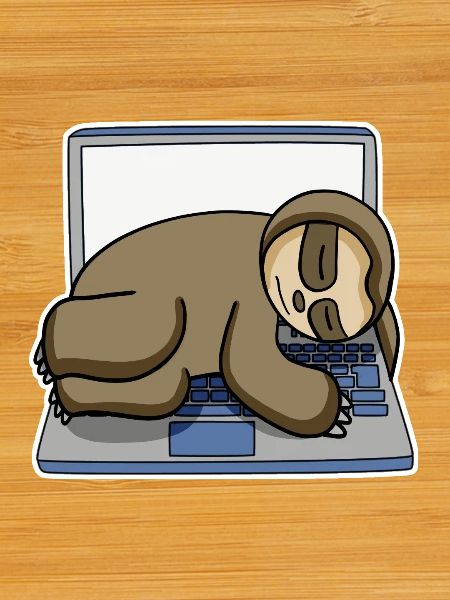 Sloth office funny relax