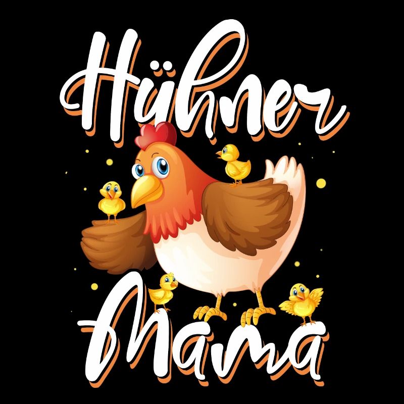 Hühner Mama