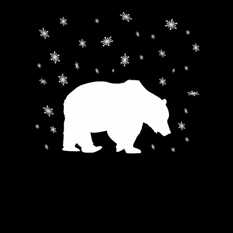 Eisbär Im Schnee