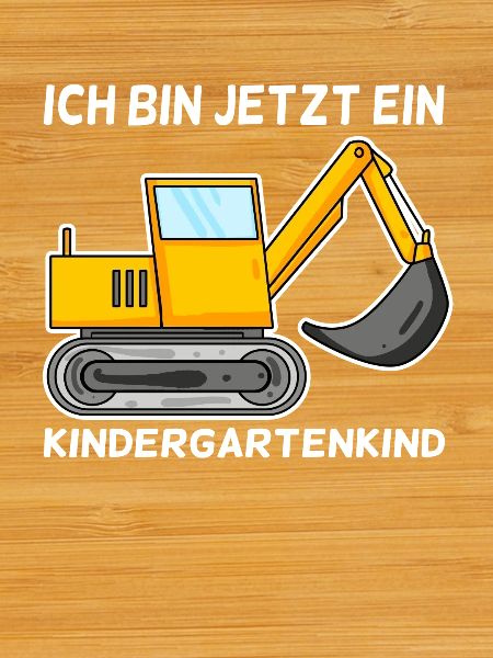 Kindergarten Bagger
