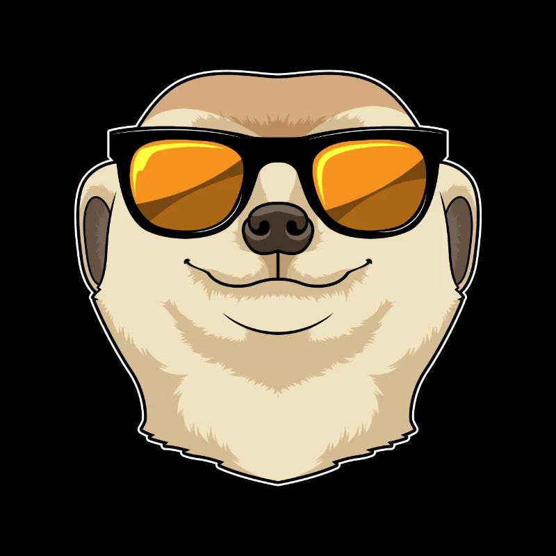 Erdmännchen Sonnenbrille
