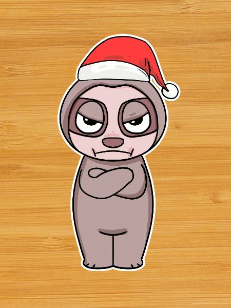 Sloth Christmas