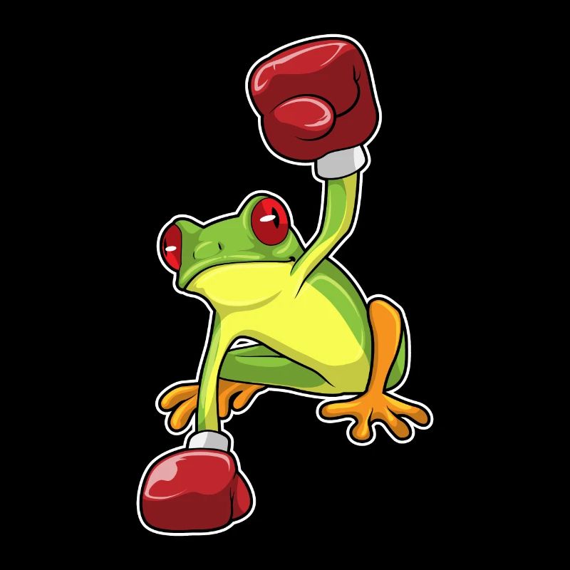 Boxer Grenouille Boxe Gants de Boxe Boxe