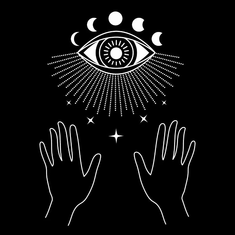 Trippy Eye Esoteric Lunar Cycle