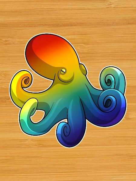 Octopus Rainbow