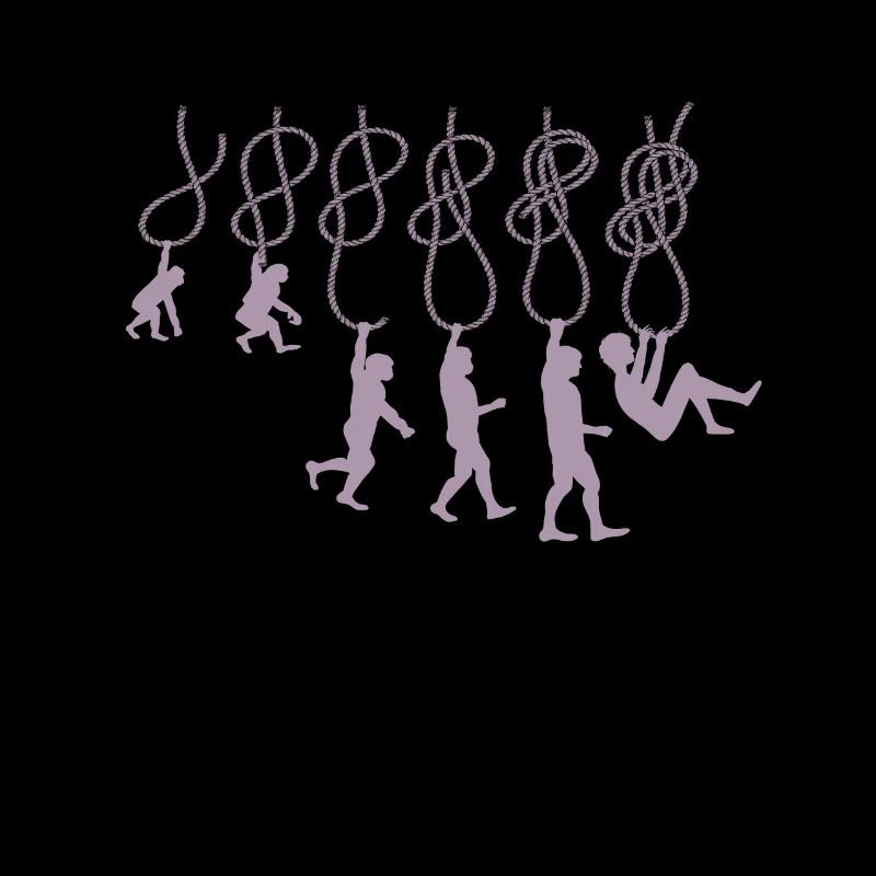 Evolution Klettern Kletterknoten Achter Knoten