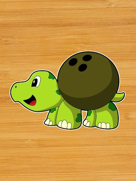 Turtle Bowling Bowling Ball