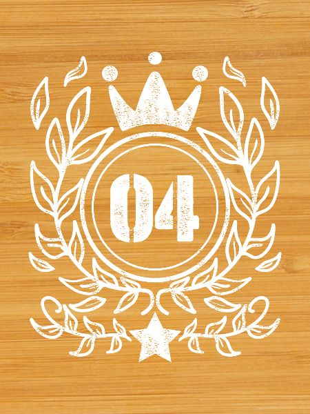 4 Couronne de numéro
