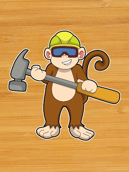 Monkey Craftsman Hammer Craft