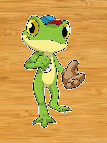 Frog Baseball Baseball Glove