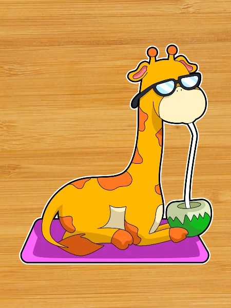 Giraffe Coconut