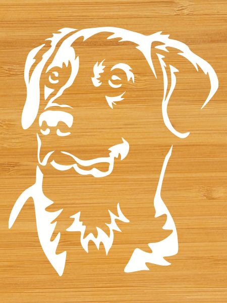 Labrador Head "Black Edition"