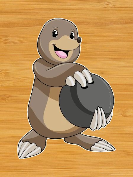 Mole Bowling Bowling Ball