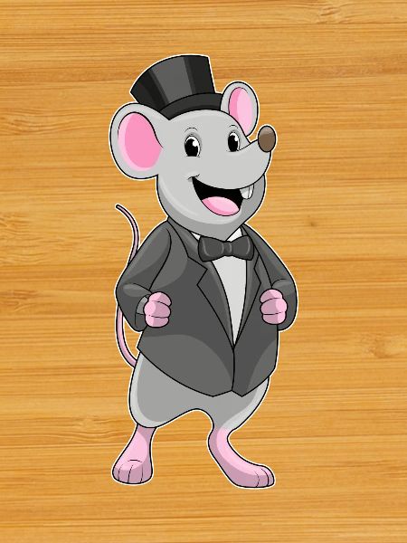 Mouse Groom Jacket Wedding