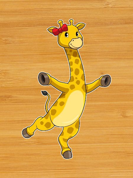 Giraffe Hair Bow