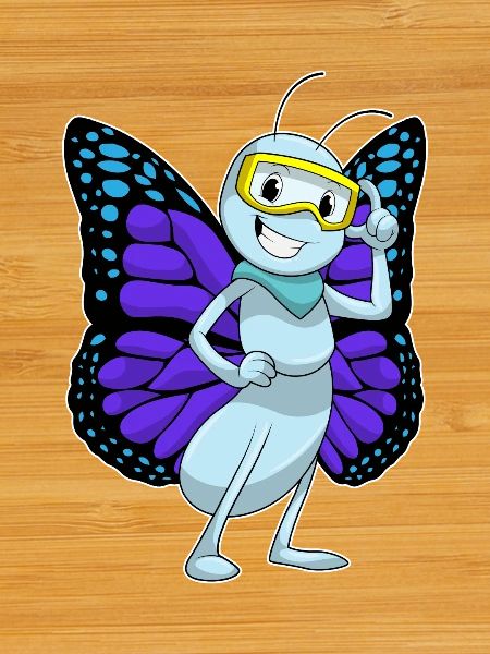 Butterfly Glasses