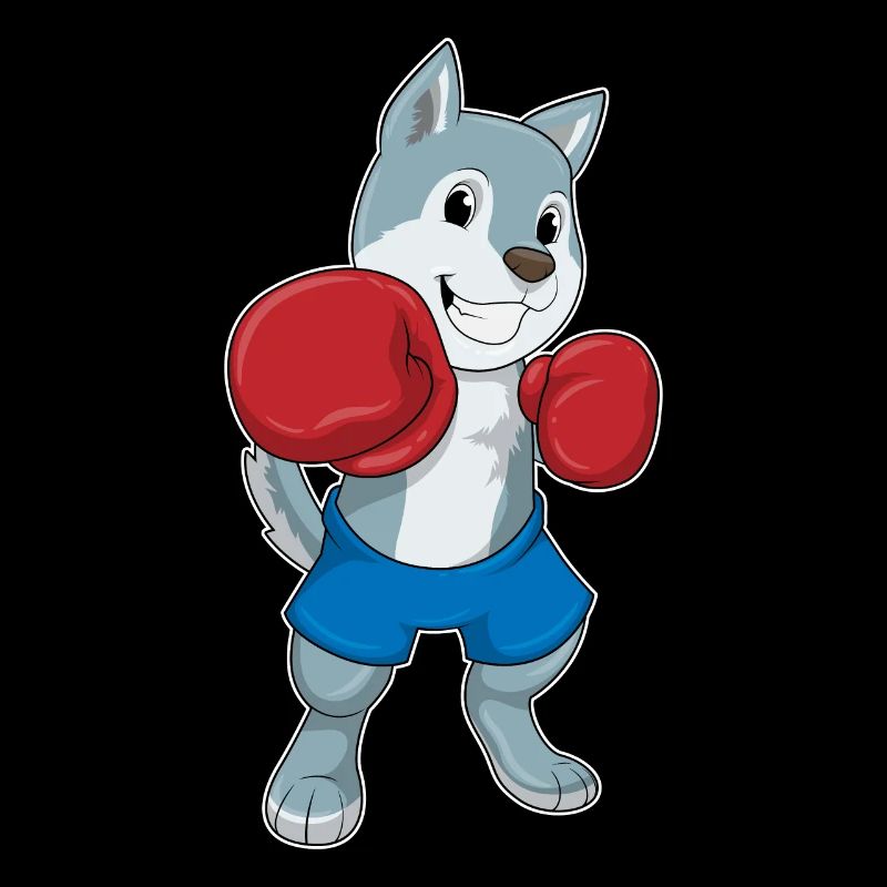 Boxer Dog Gants de boxe Boxe Boxe