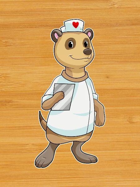 Meerkat Nurse Heart