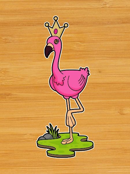 Flamingo Crown