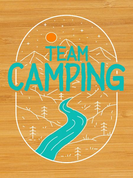 Camping Camper Campen Team