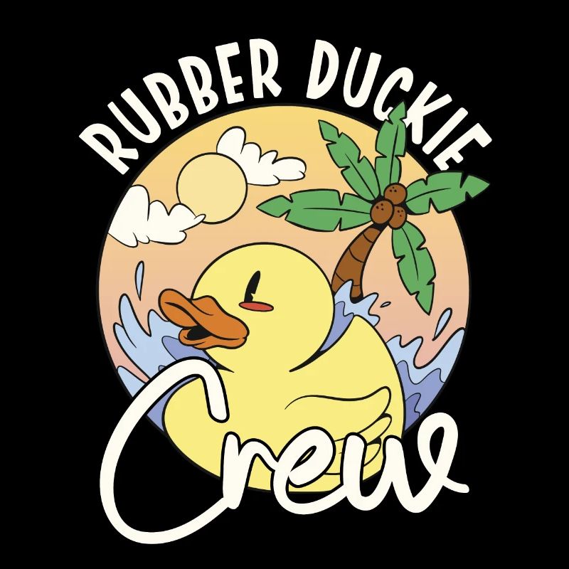 Rubber Duck Rubber Duckie Crew