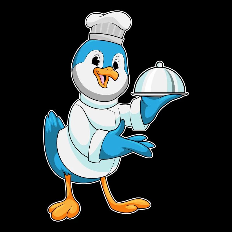 Bird Cooking Serving Bell Cooking
