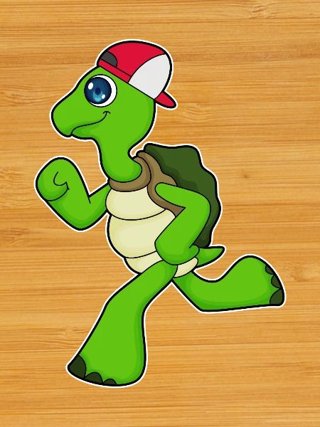 Turtle Jogger Jogging Sport