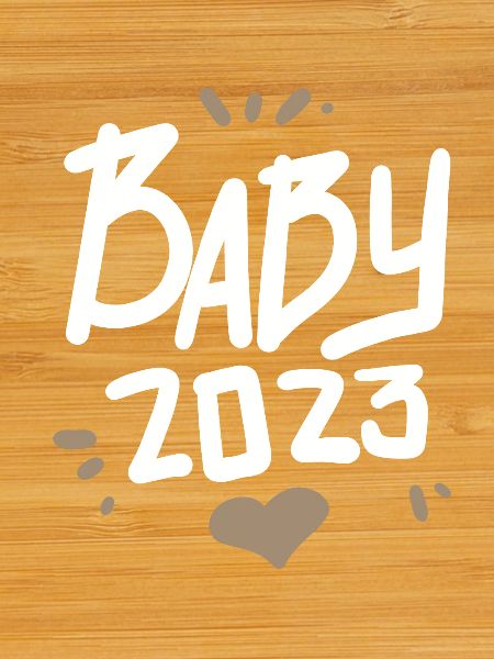 Bébé 2023 Cœur