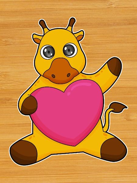 Giraffe Heart