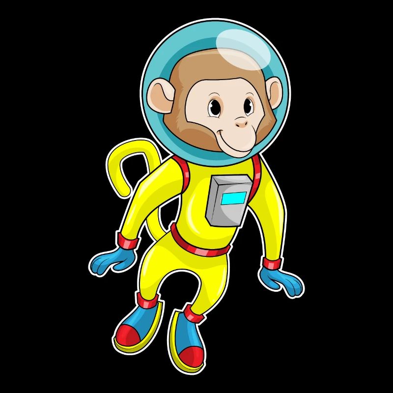 Espace des astronautes singes