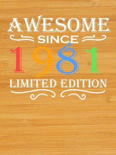 1981 - Born 1981